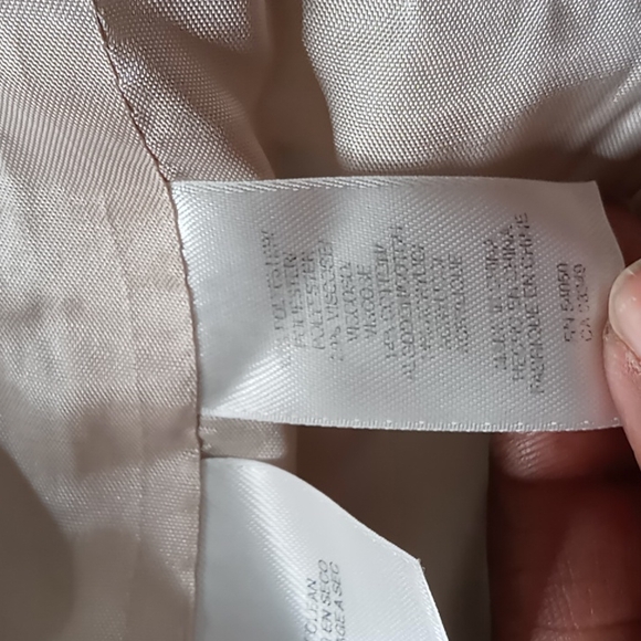 Ann Klein NY Gold Metallic Dress Size 4 - Picture 11 of 11